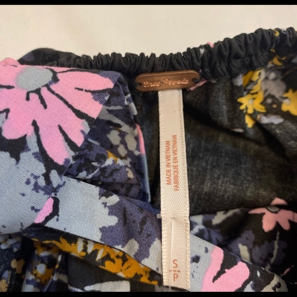 Free People Fit & Flare Floral Dress Size Small - Picture 4 of 6